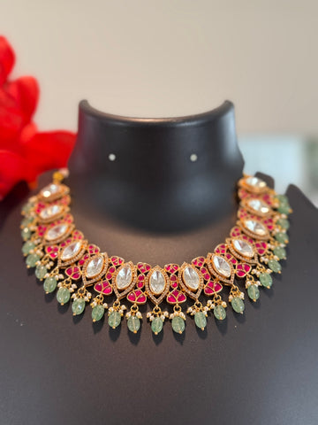 Jadau Kundan Necklace set