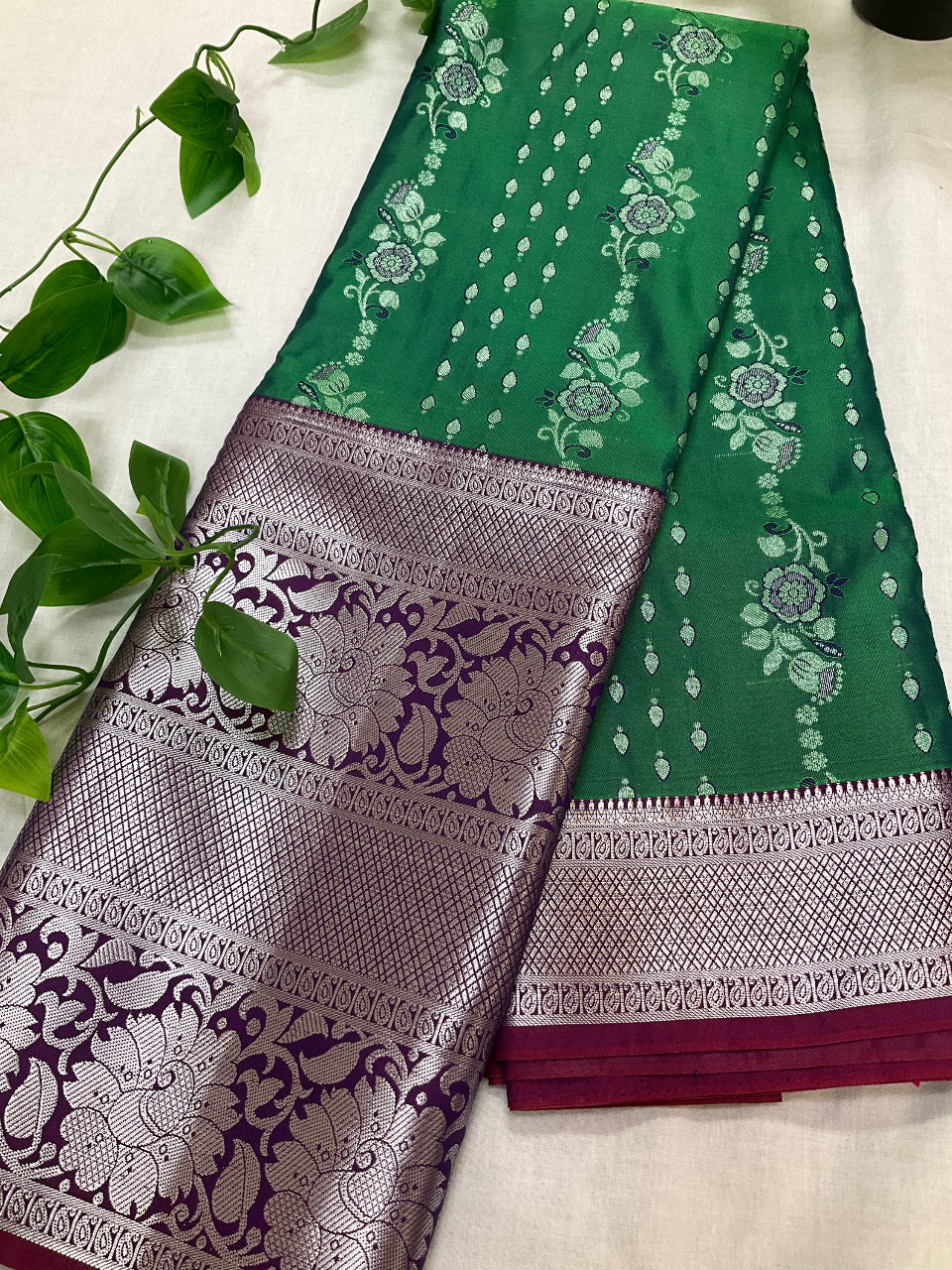Dazzling Kanjivaram Silk Sarees - Available in a Spectrum of Gorgeous Colors image 0