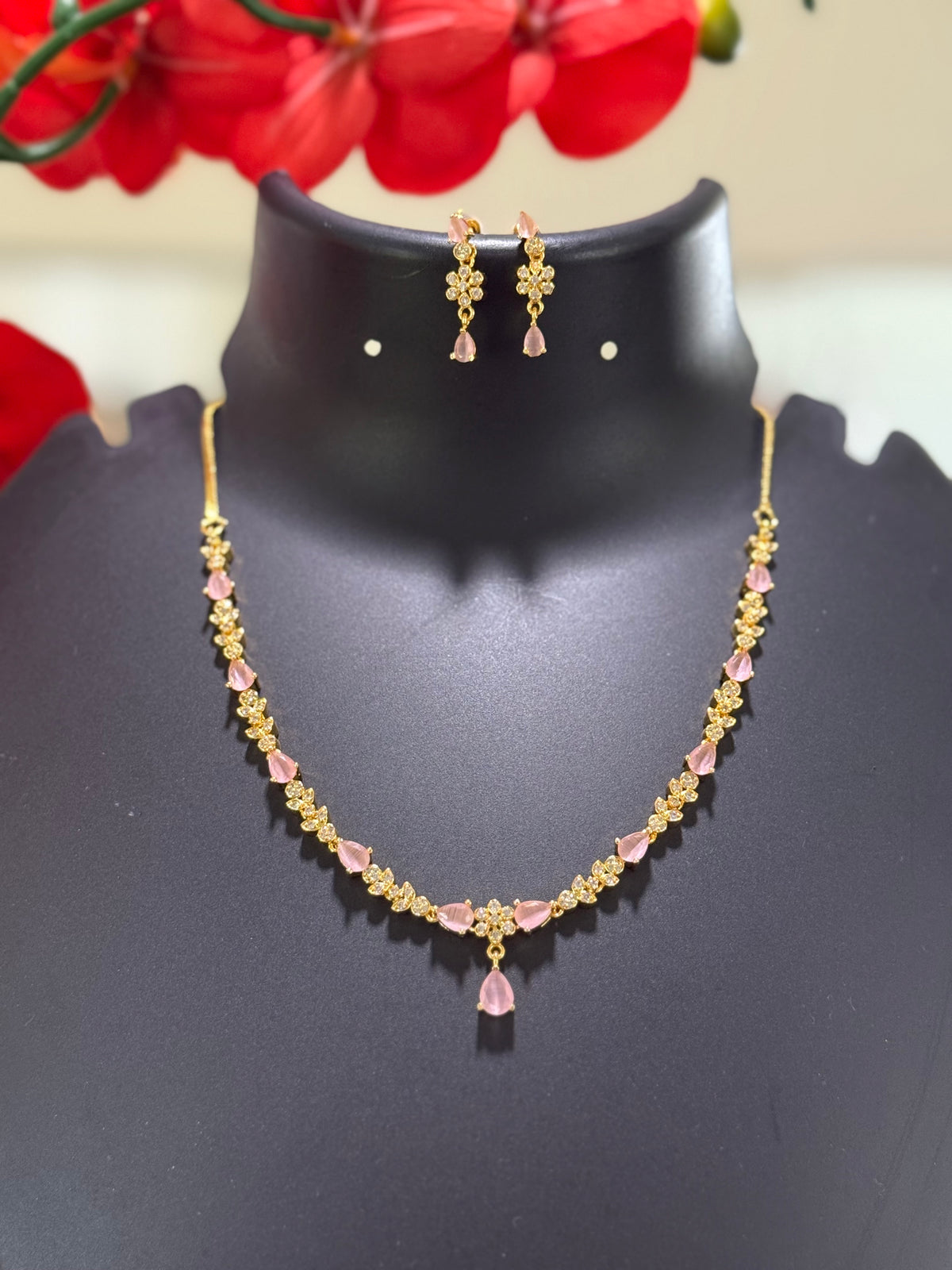 Micro Gold Polish Necklace Sets