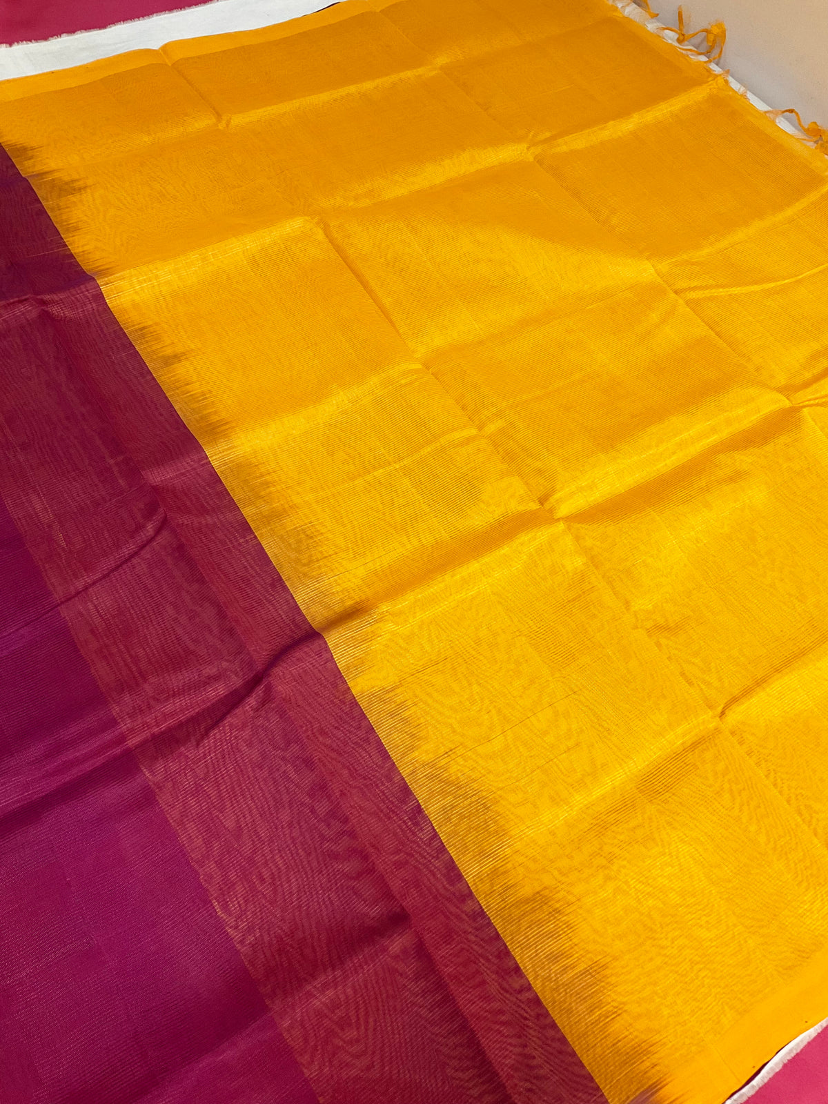Mangalagiri Silk Plain Saree