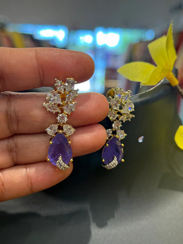 Party Wear CZ Earrings