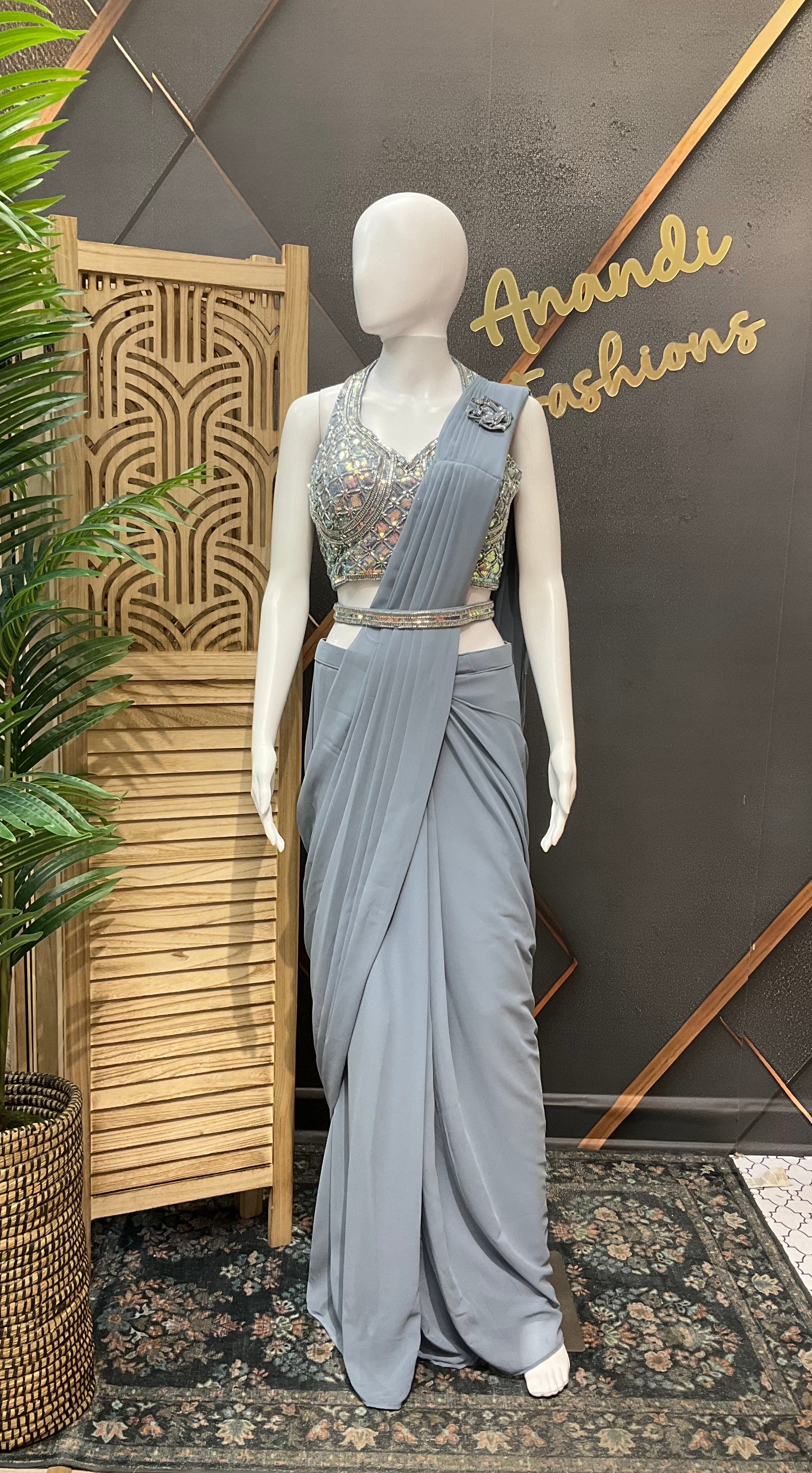 Ready To Wear Sarees - Size 38