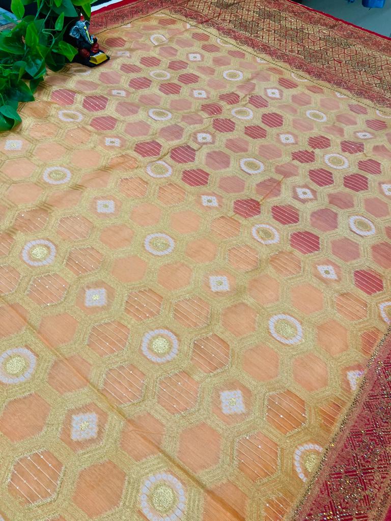 Banarasi Silk Saree - Traditional Banarasi Design with Modern Fashion image 9