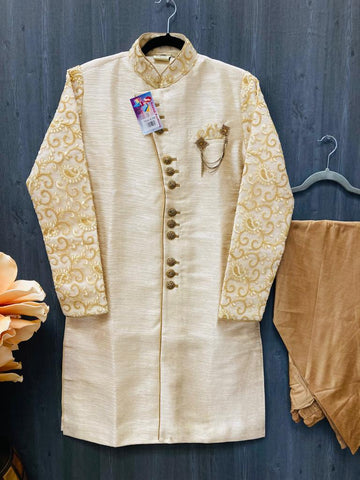 Dhoti Kurta - Yellow Kurta with dhoti pant - Size 36