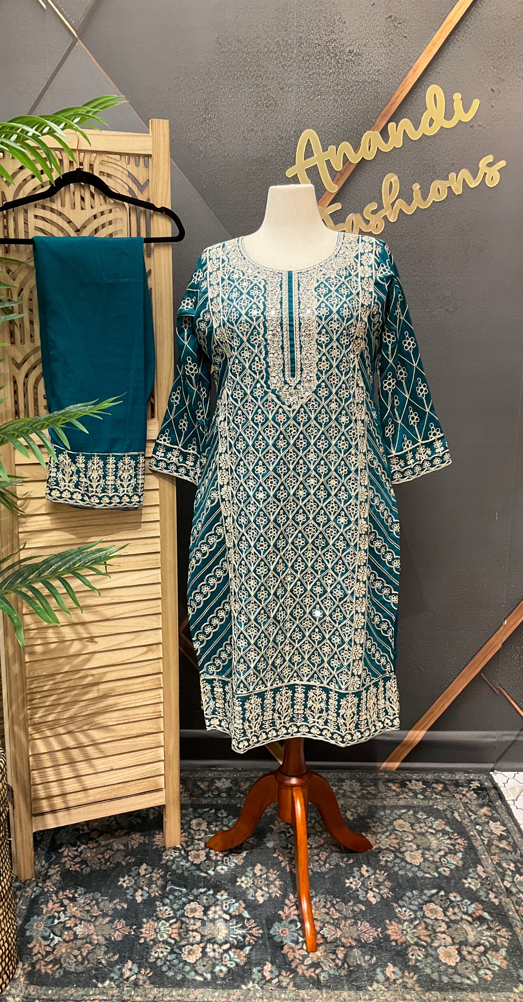 Size 44-Party wear Kurti set