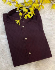 Wine Color Men’s wear Kurta Pajama sets