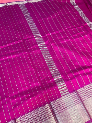 Pink - Mangalagiri Saree