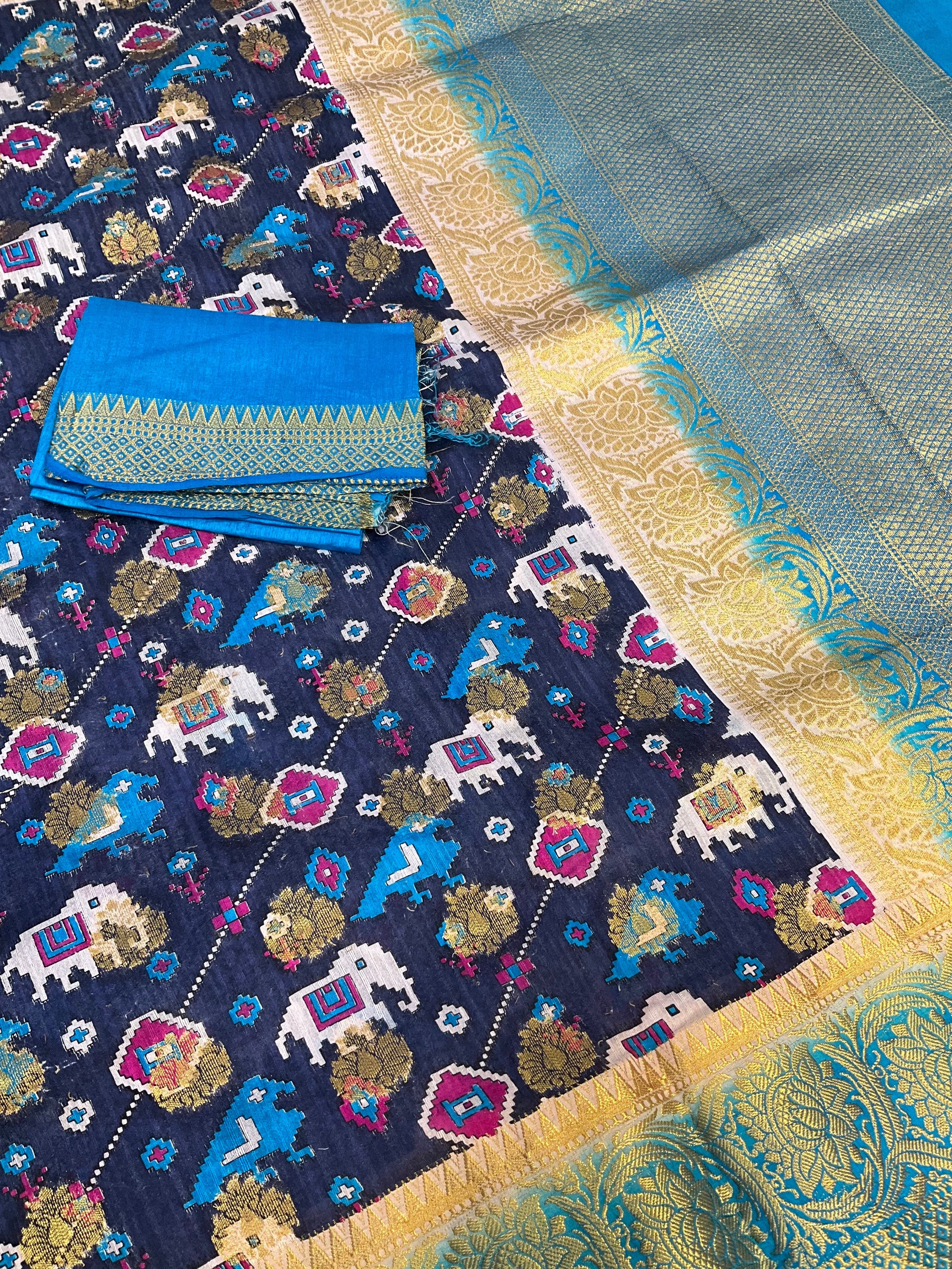 Patola Silk sarees image 2