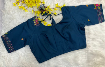 Embroidery Work Blouses- Size 40