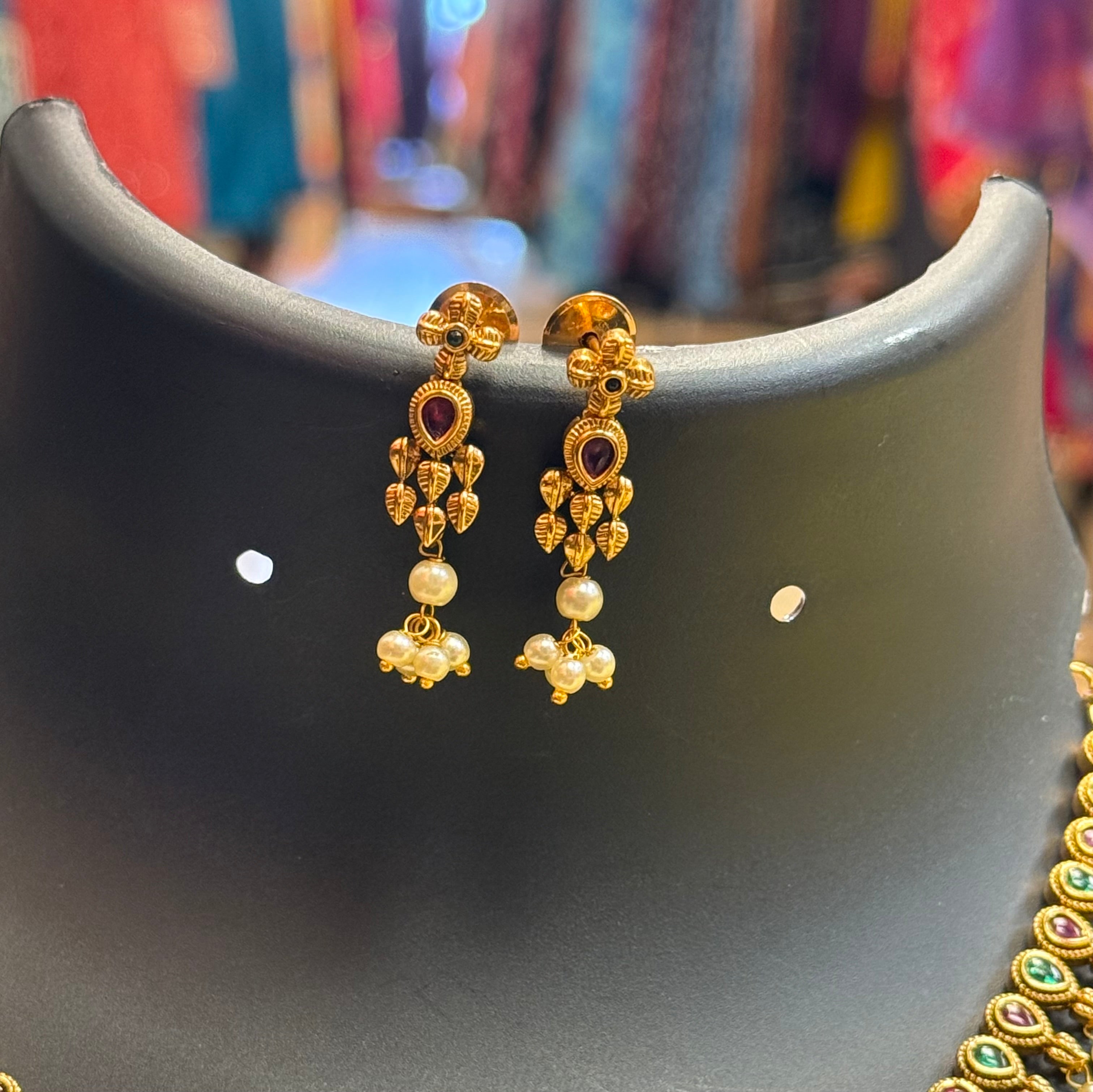 MattFinish Guttapusalu Necklace set