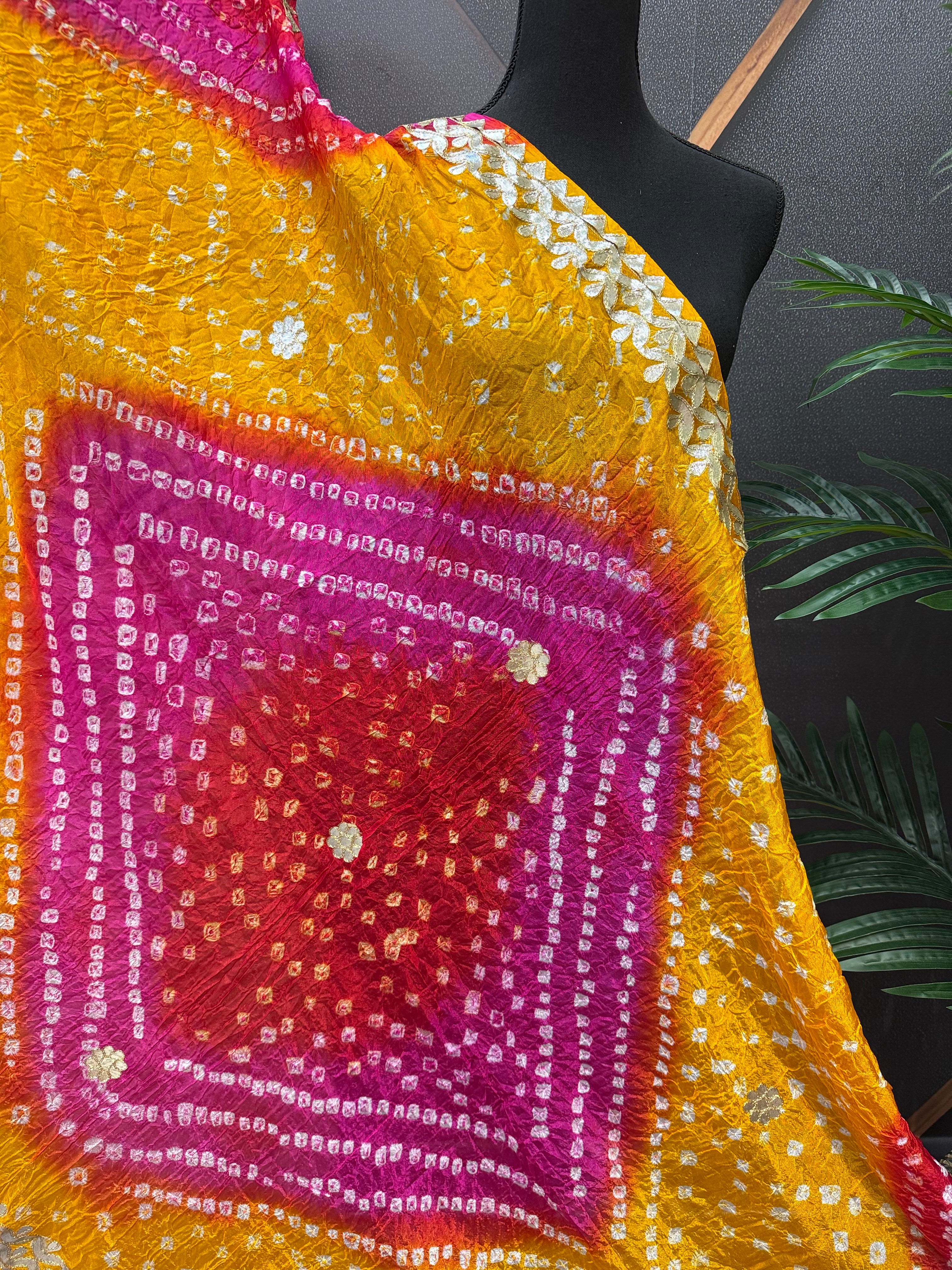 Multicolor Bandhani Dupattas