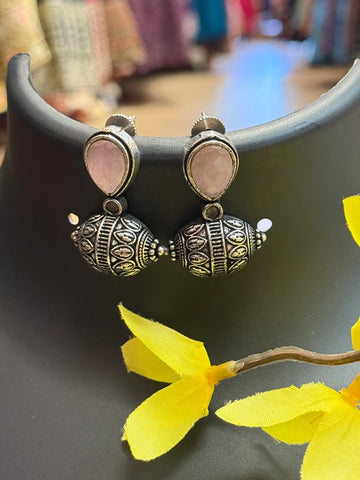 German Silver Earrings
