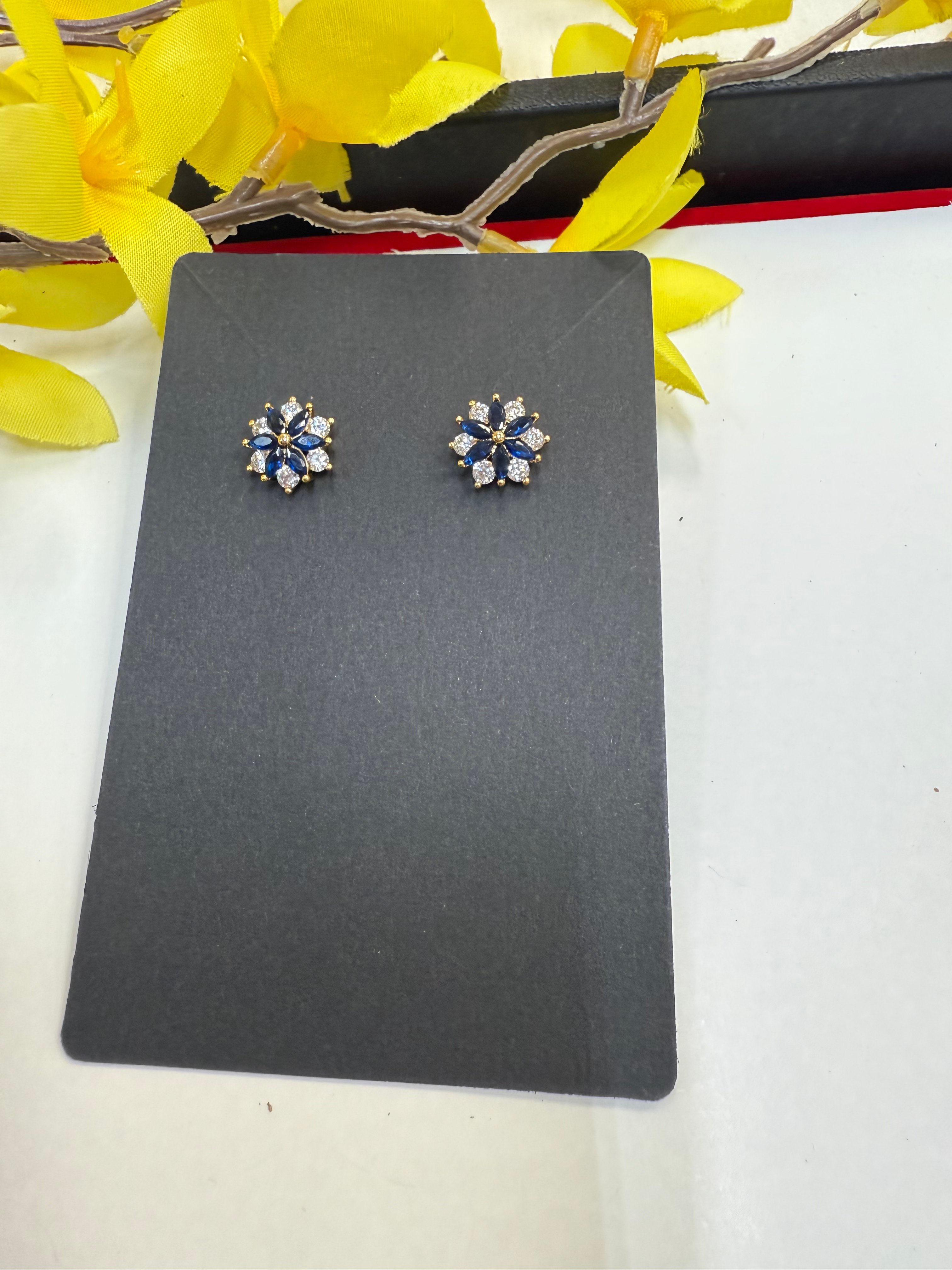 Flower Design - AD Stone Studs image 3