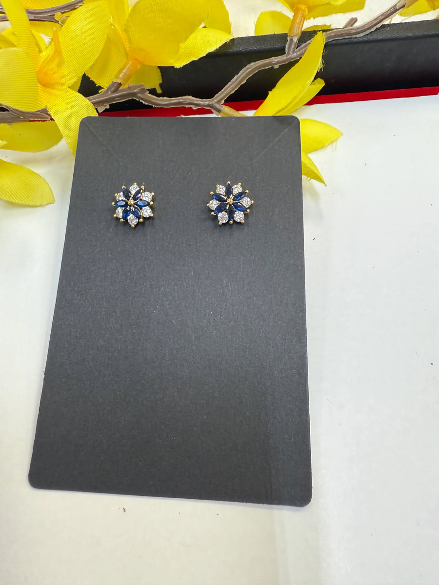 Flower Design - AD Stone Studs