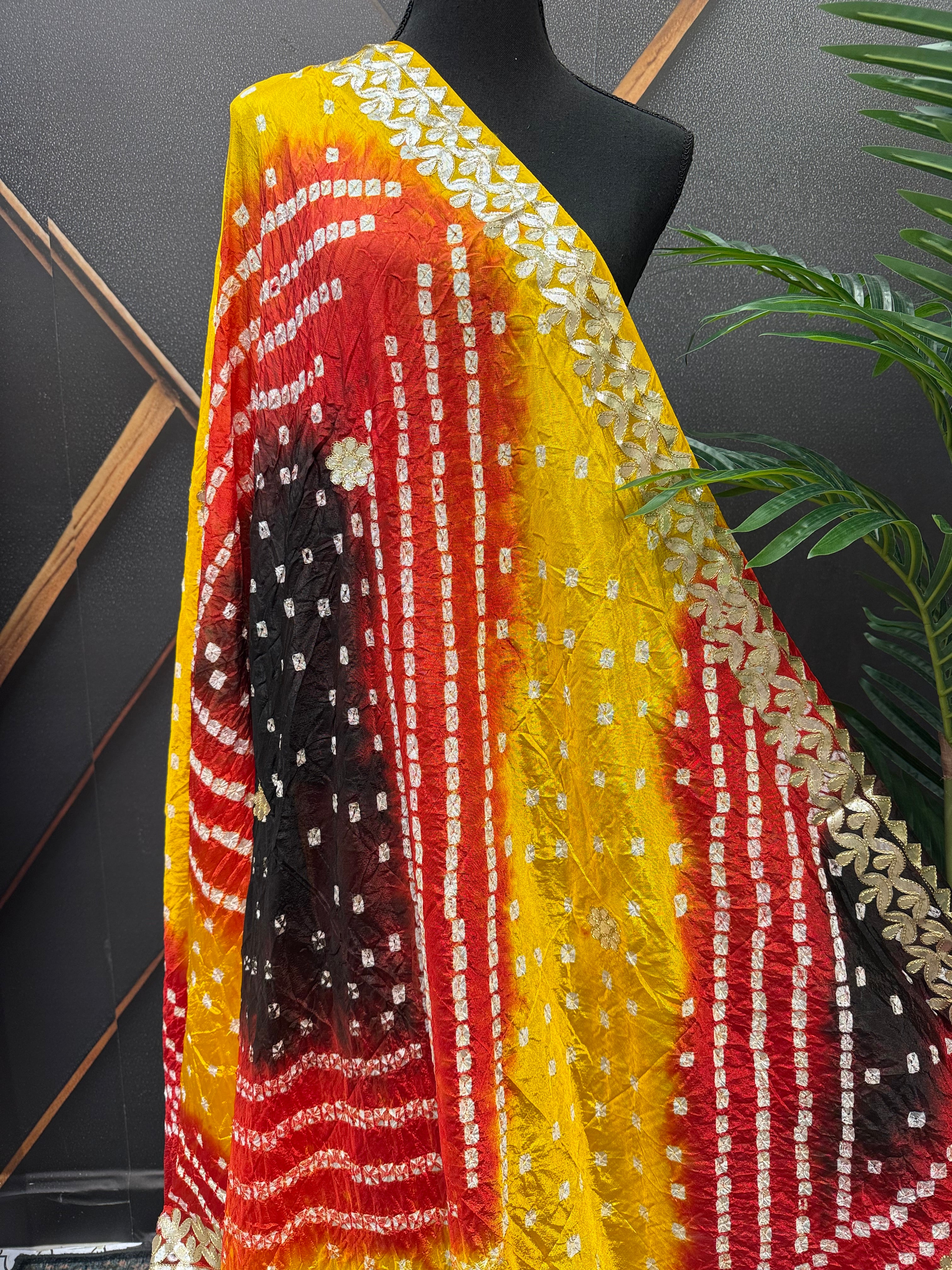 Multicolor Bandhani Dupattas