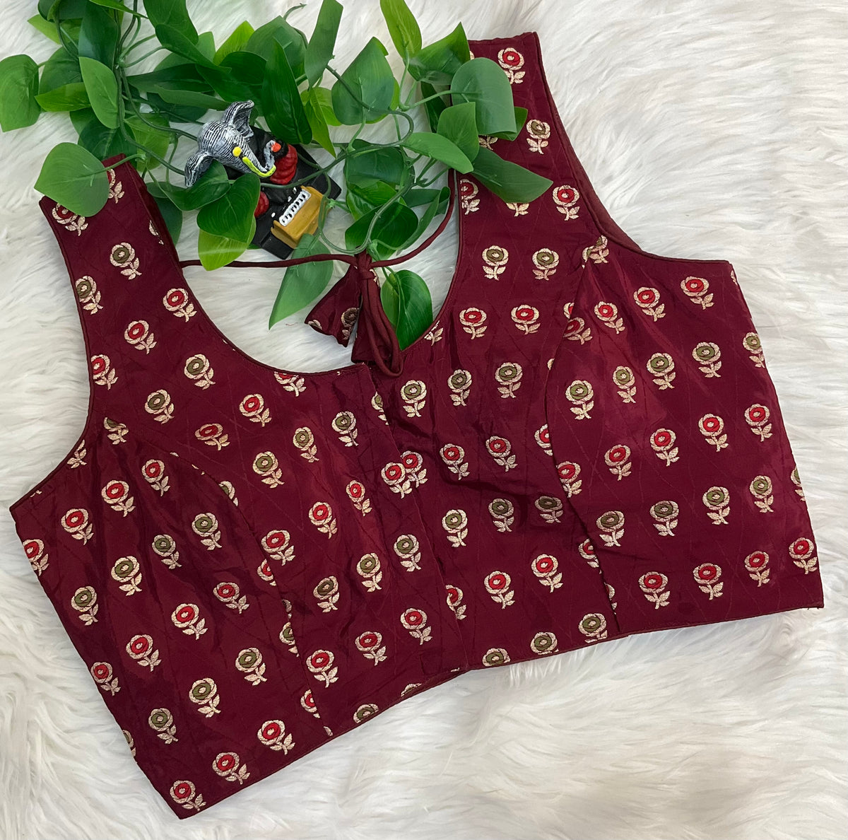 Front Opening - Crape Silk Blouses