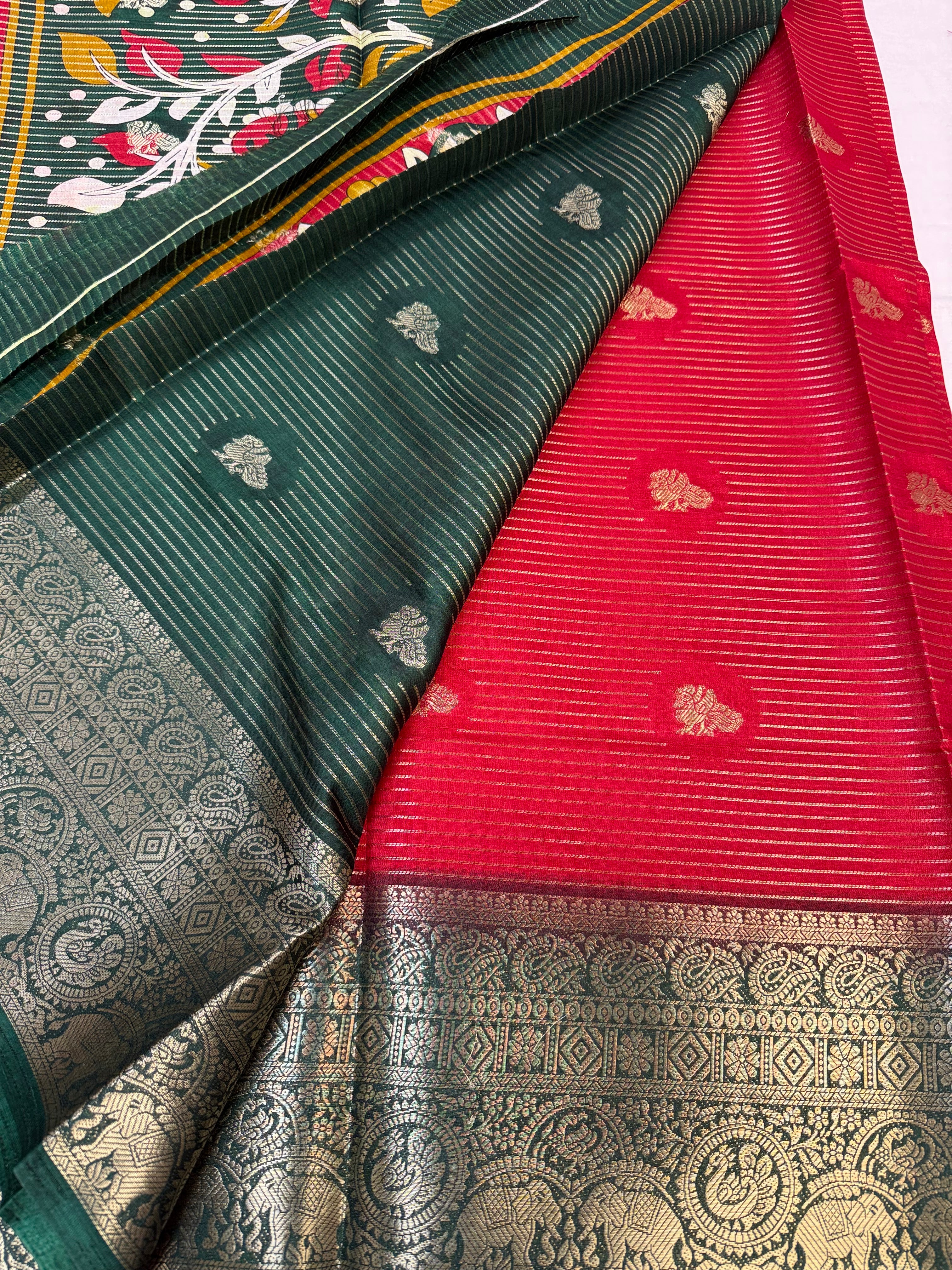 Traditional Semi Silk Saree