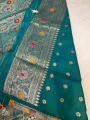 Silk Saree with Meenakari Weaving