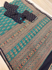 Soft and Lightweight Modal Silk Saree - Blouse Size 40 (Fits up to 44)