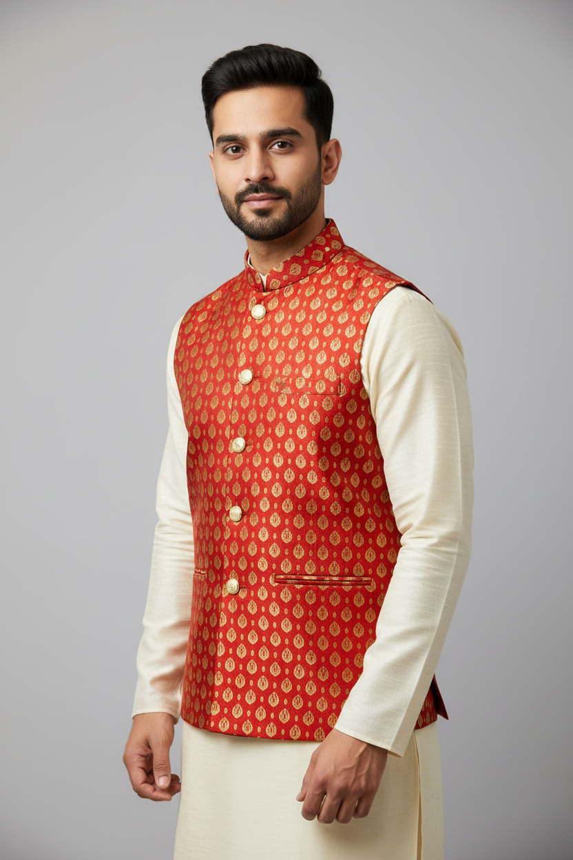 Men’s Maroon Vest