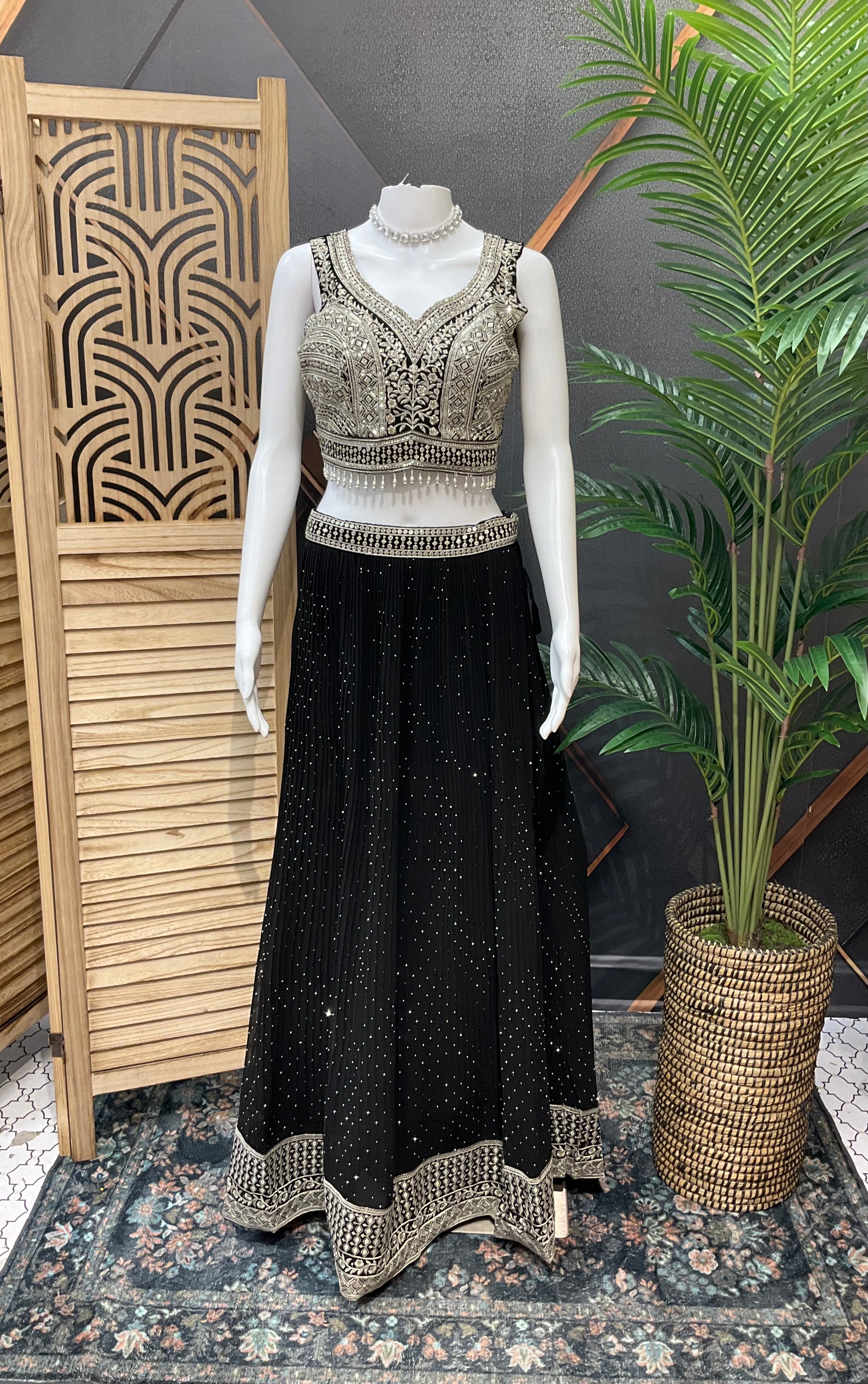 Party Wear Georgette Lehenga set