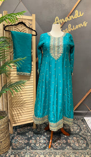 Size 44- Anarkali Party Wear Kurti Set