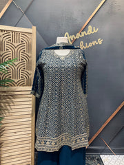 Plus Size Sharara Dress Sharara Set