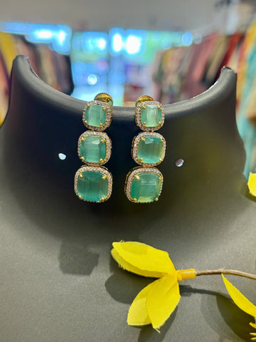 CZ party Wear Earrings