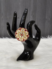 Statement Mossianite FingerRing- Adjustable