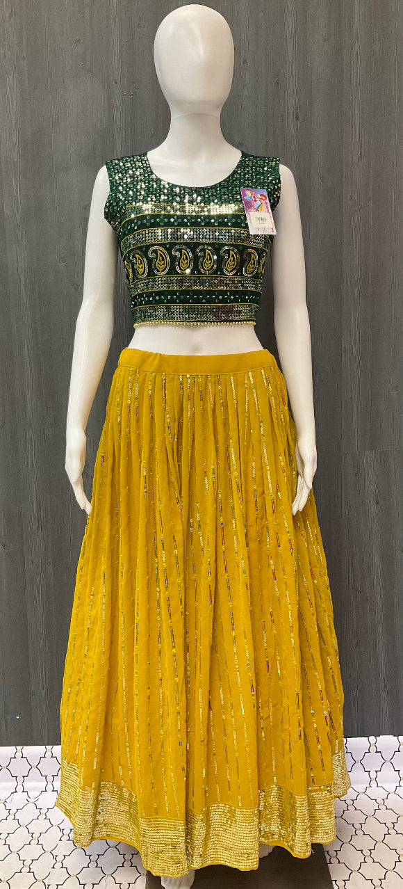 Lehenga Blouse Design - Exquisite and Stunning Lehenga Set Design image 6