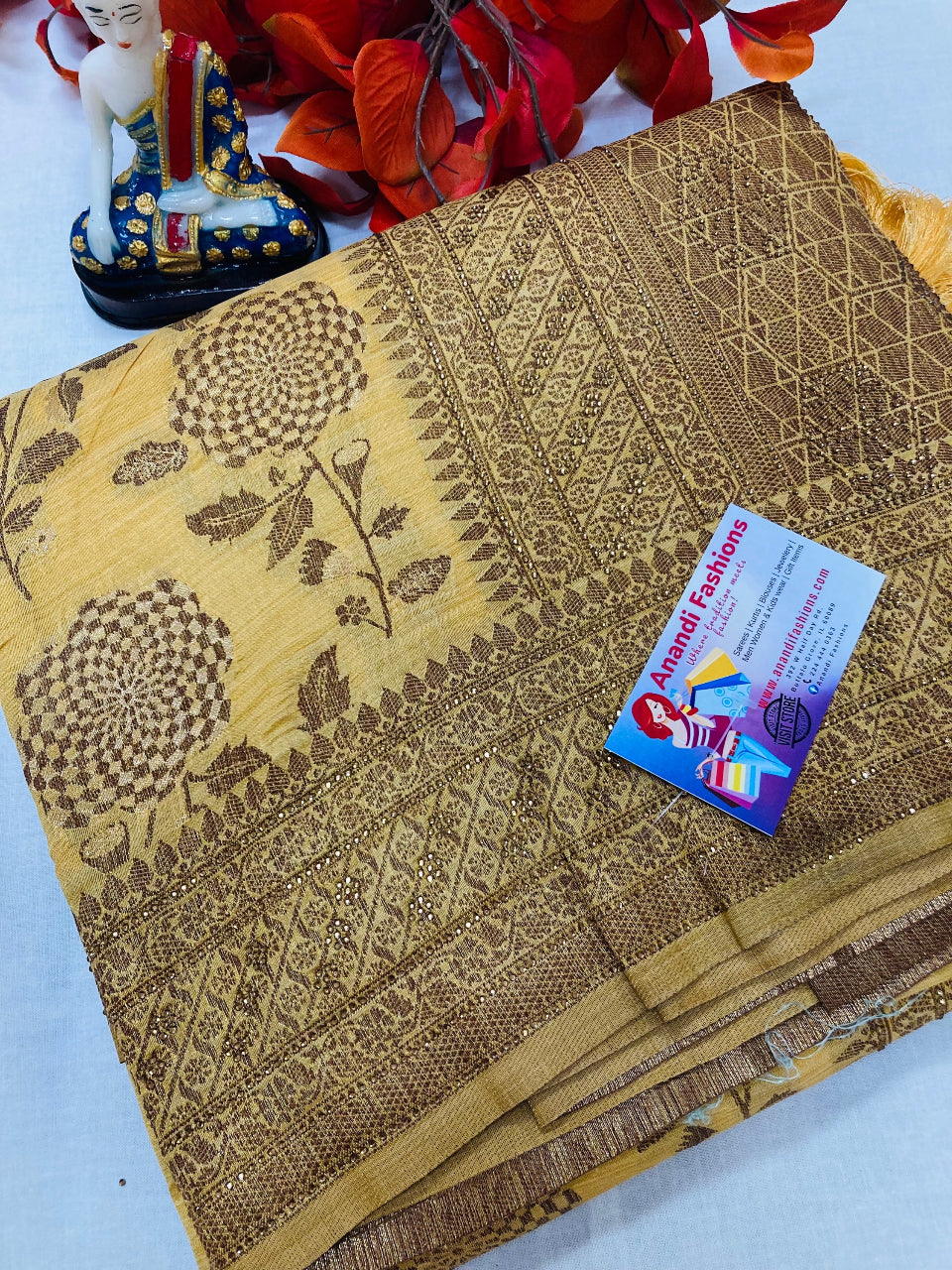 Silk Saree - Stunning TUSSAR SILK Sarees image 12