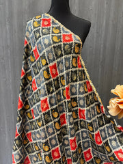 Chinon Dupatta - Multicolor Elegant and Stylish Dupatta