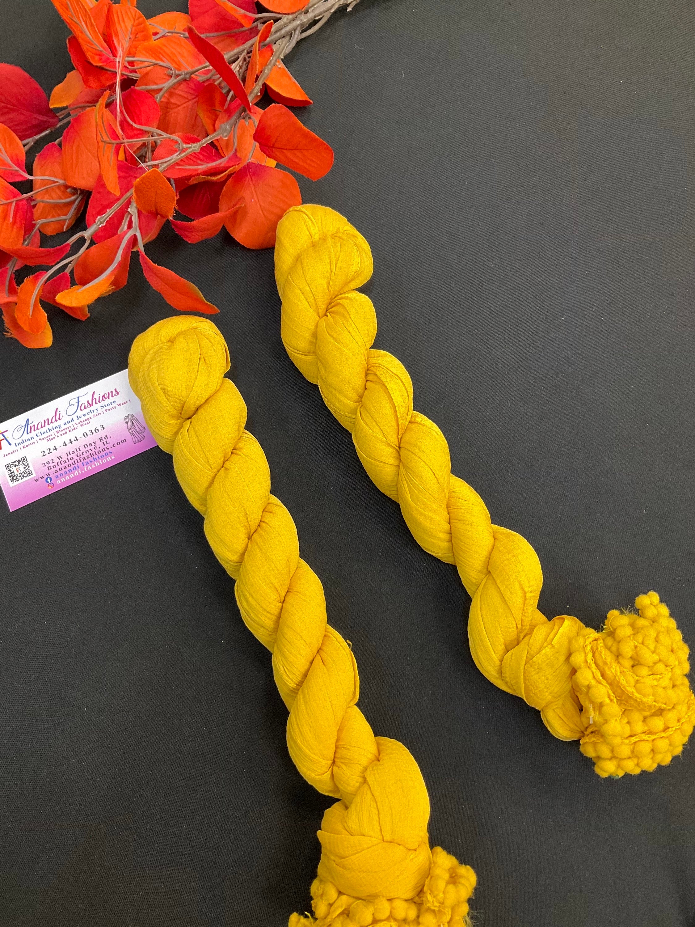 Yellow Chiffon dupattas  image 0