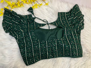 Maroon blouse -  - Anandi Fashions