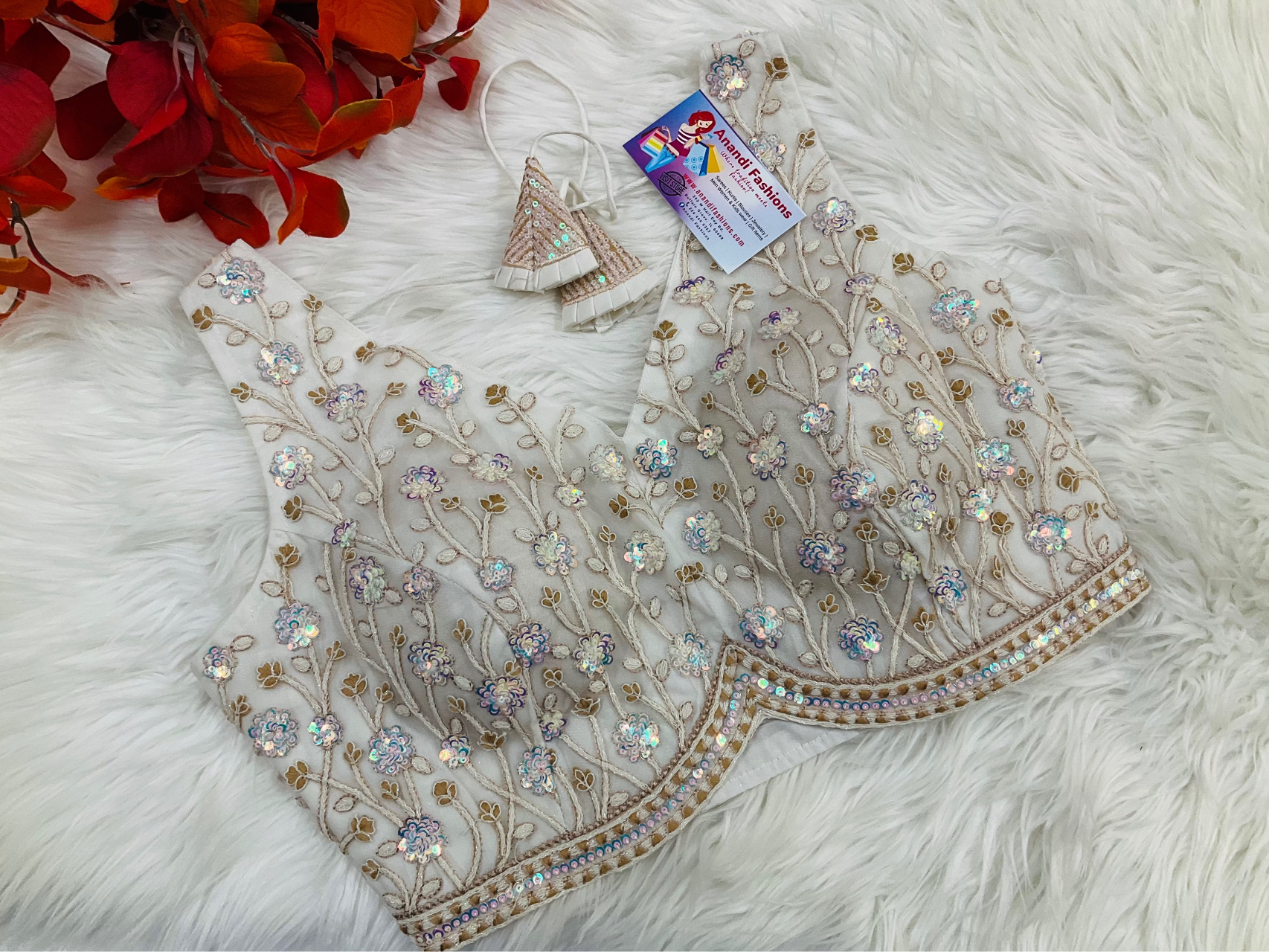 Sleeveless Blouse - Chic Elegance: Sleeveless Artistry Blouses image 1