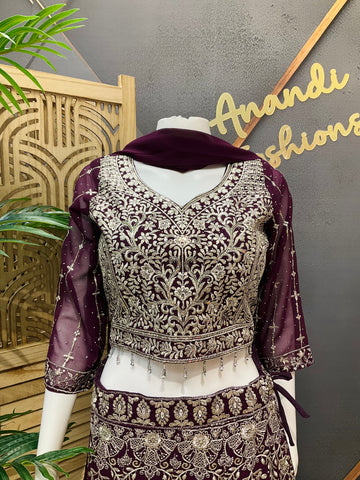 Party Wear Georgette Lehenga sets- Size 36/38