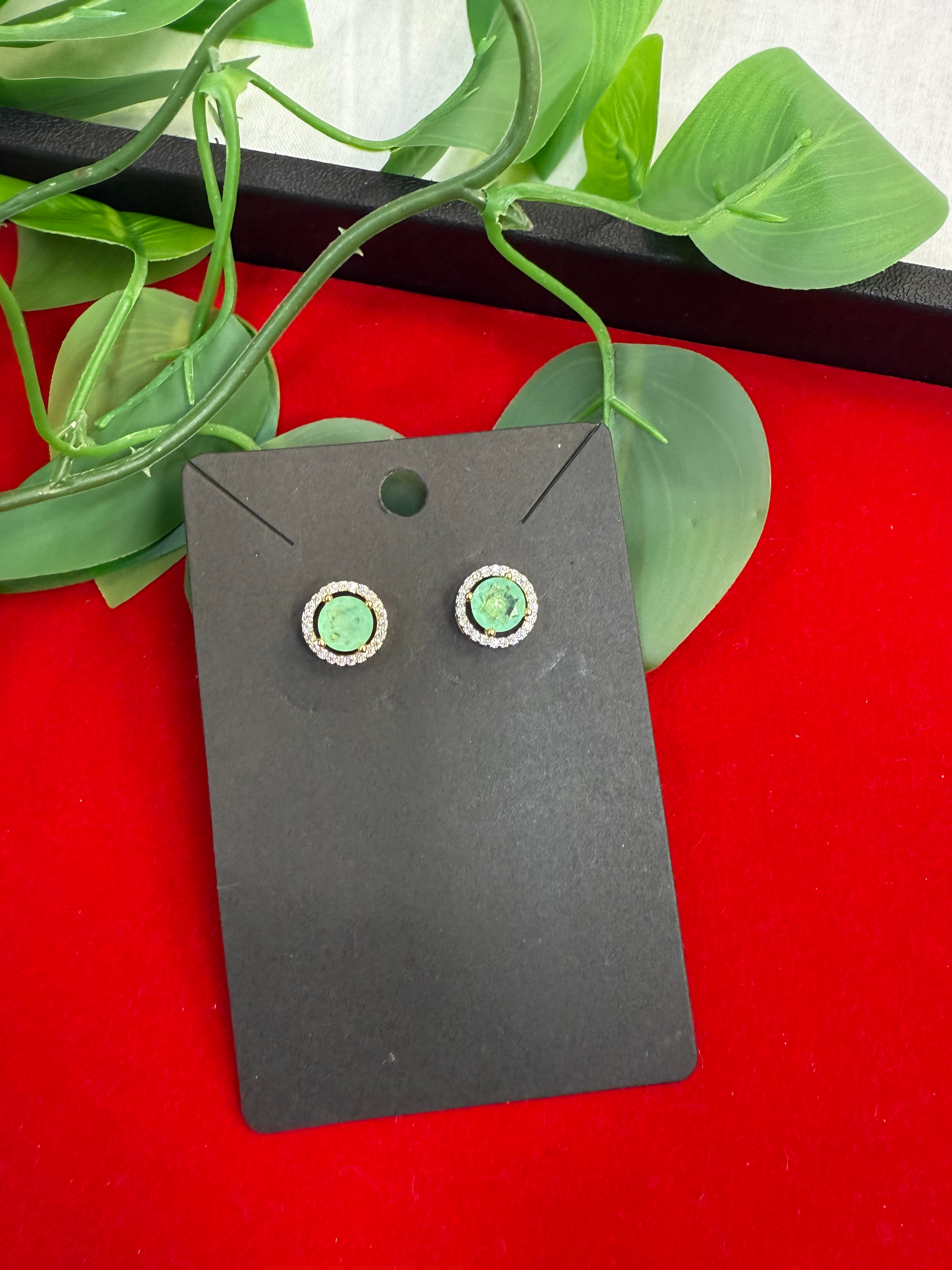 Small CZ Studs image 4