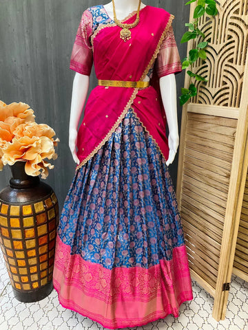 Traditional Half Saree for Teens/Young Women - Ethnic Wear