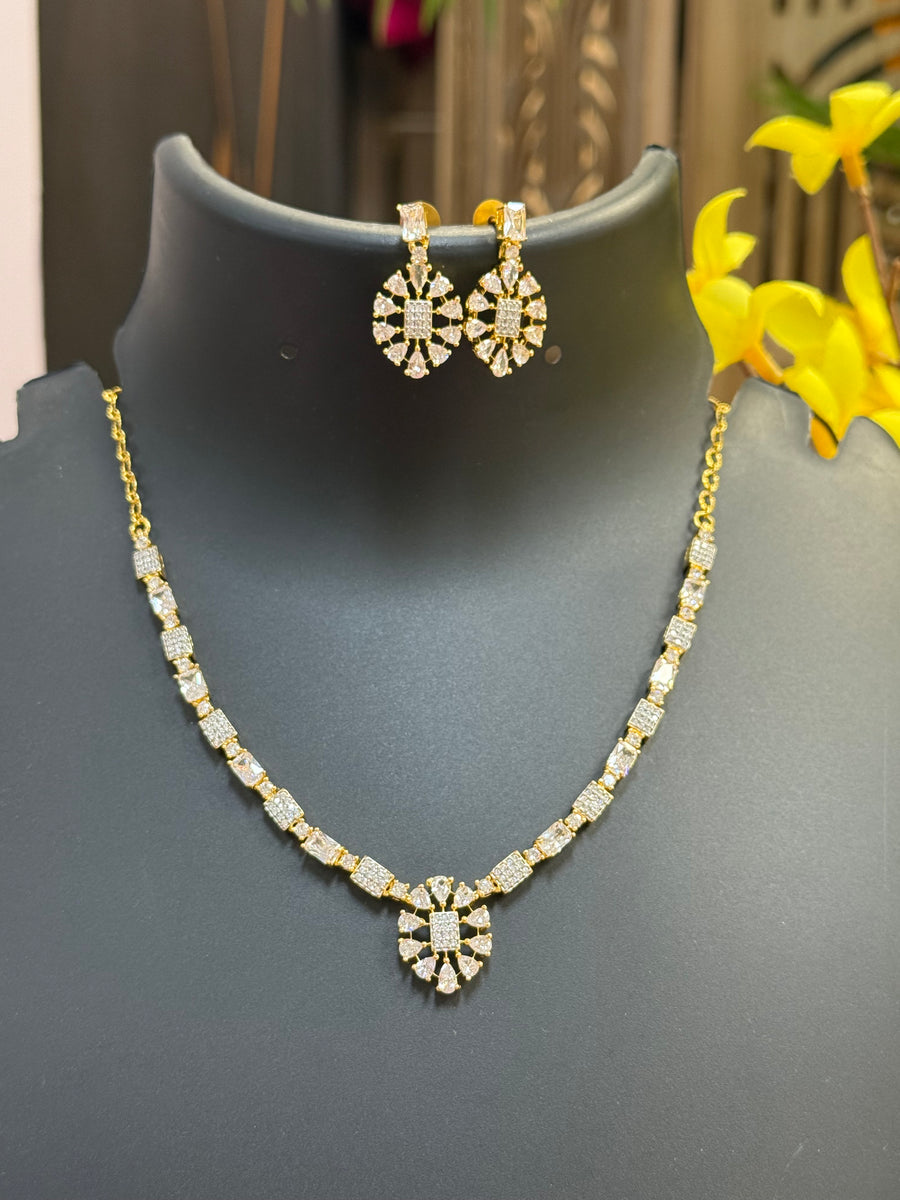 Simple AD Necklace set
