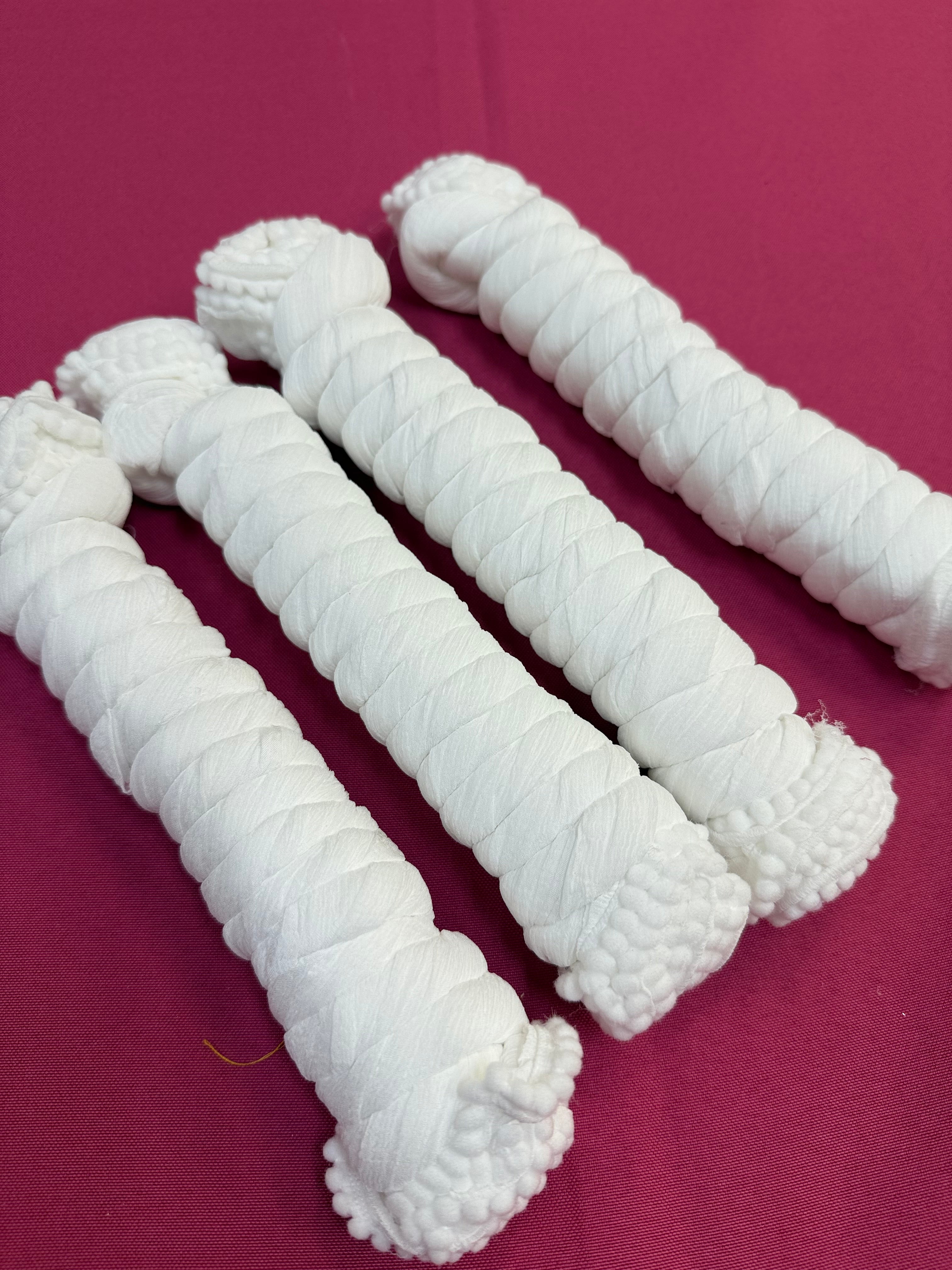 White Chiffon dupattas