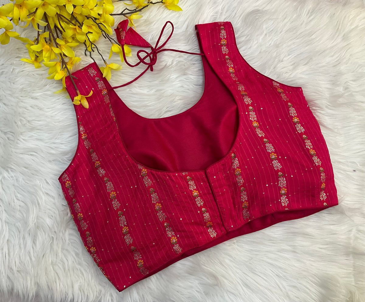 Back Opening -Fancy Blouses- Size 38