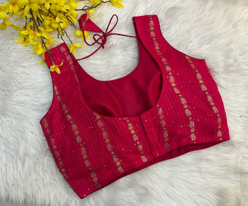 Back Opening -Fancy Blouses- Size 38