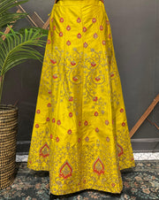 Little Girls/Teenage Girls - Red & Yellow Lehenga set - Party Wear Set