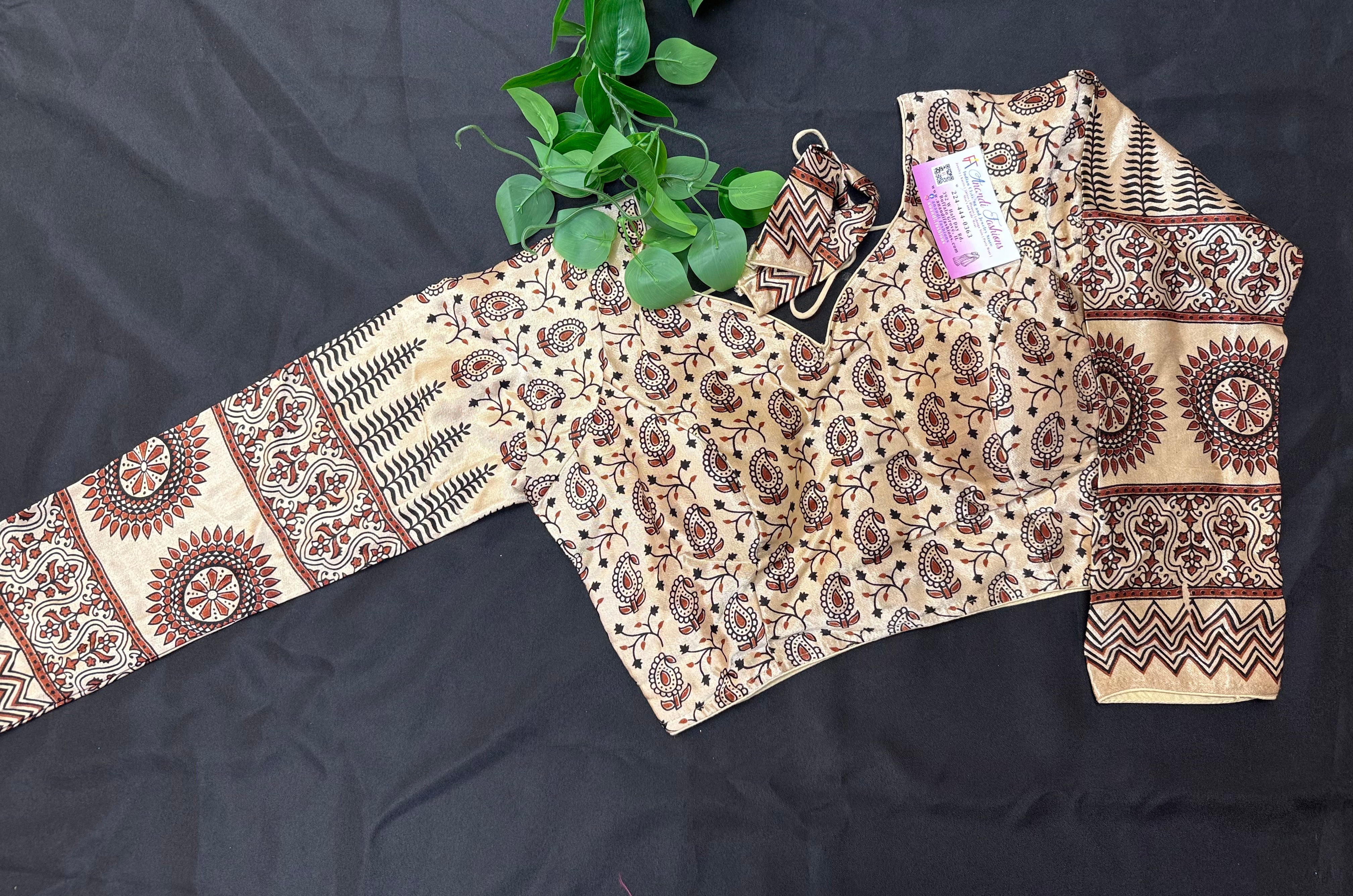 Gajji Silk - Full Sleeve Blouses