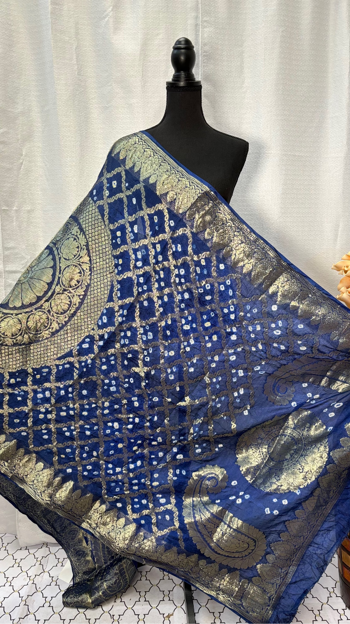 Bandhani dupatta - Lively and Vibrant Dupattas image 6