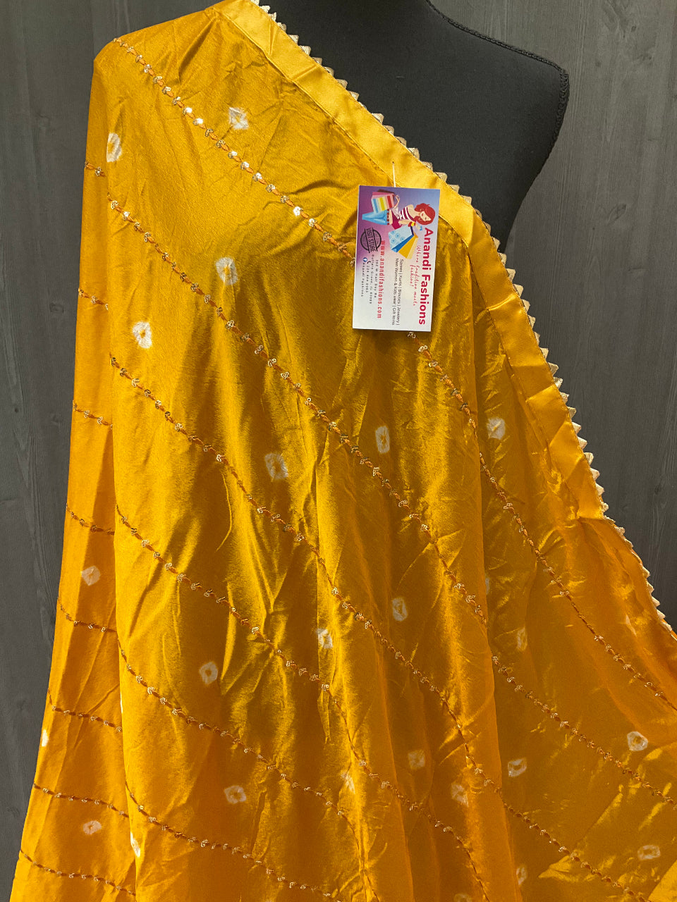 Silk Dupatta - Elevate you Style with Satin Silk Duppatta image 2