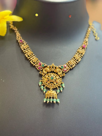 MattFinish Party Wear Necklace set