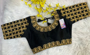 Black Work Blouse