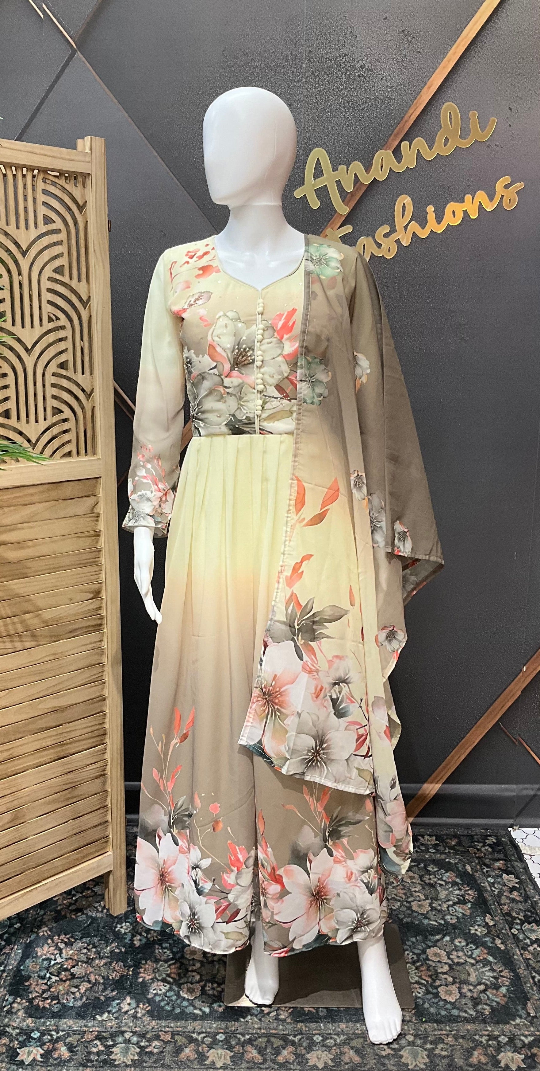Floral Long Dress