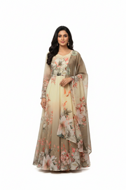 Floral Long Dress
